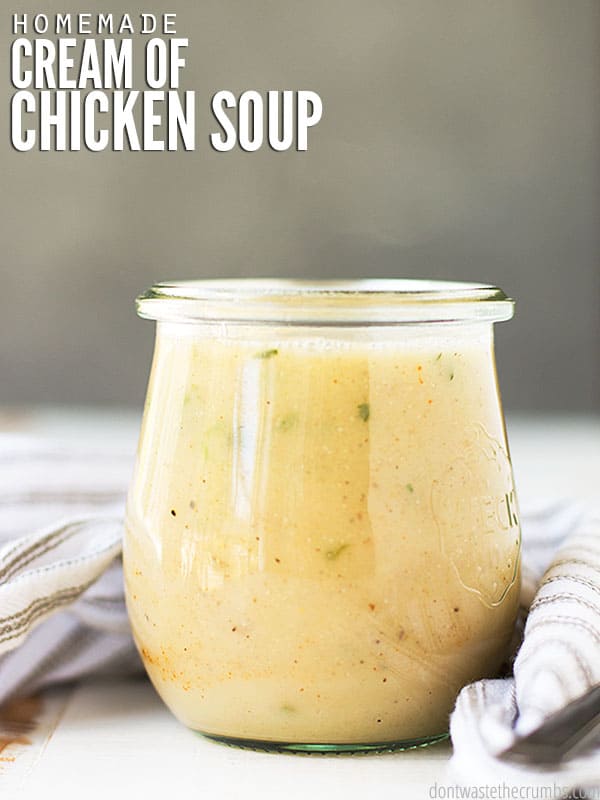 Make Cream of Chicken Soup from Scratch in 15 Minutes